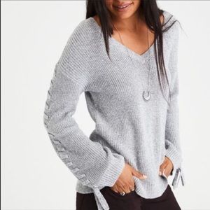 Grey American Eagle Sweater